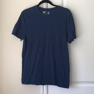 Blue men’s tee
